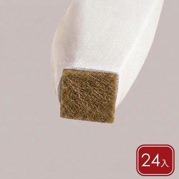 《TESCOMA》Presto毛氈椅腳墊24入(方3cm)
