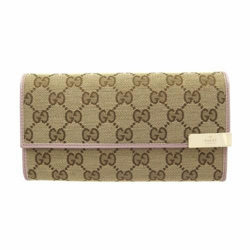 グッチ 長財布 GUCCI GGキャンバス レザー 291099 2120 | LINE