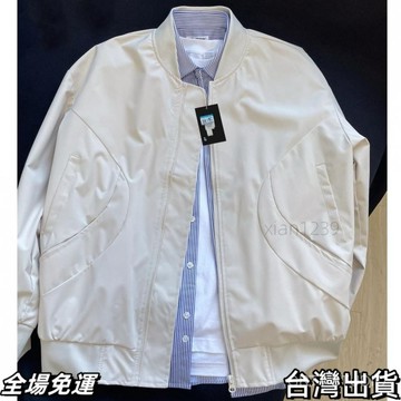 台出免運  春鞦季新款男士夾剋衫外套潮休閒百搭外衣帥氣韓版青年上衣服AA