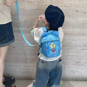✨壹灣出貨✨幼兒園奧特曼書包可愛卡通兒童雙肩包男童女孩寶寶外出走失背包