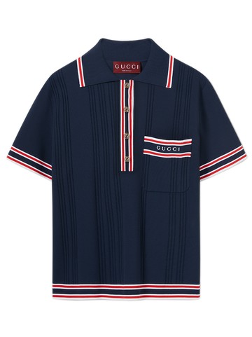 Polo in viscosa stretch-S