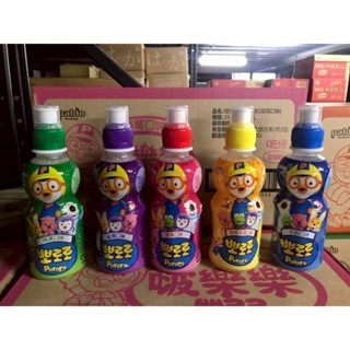 《省錢叔叔二館》韓國 啵樂樂 PORORO 乳酸飲料 1瓶235ml 牛奶 蘋果 藍莓 熱帶水果 草莓 小朋友最愛