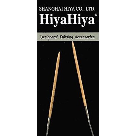 HiyaHiya Circular 16 inch (41cm) Bamboo Knitting Needle Size US 1.5 (2.5mm)