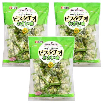 SENNARIDO 千成堂 開心果豆果子 山葵風味  198g  3袋