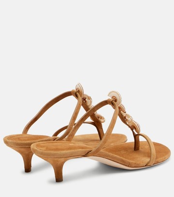 Christopher Esber Sundial Heel 40 thong sandals