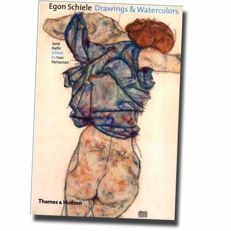 洋書作品集 エゴン・シーレ/ドローイングと水彩画/ Egon Schiele 