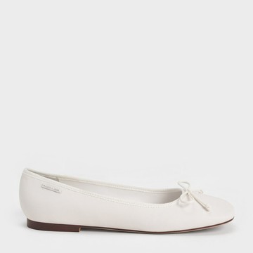 Rhea 方頭芭蕾舞鞋