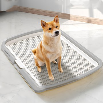 DING DONG PET 寵物公狗柱子排便板平板型  灰色  大號 65 x 50 x 6cm  1個