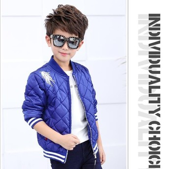 男童羽絨服   男童棉衣外套輕薄款 棉服裝男女童寶寶 小中大童短款棉襖  瑪麗蘇