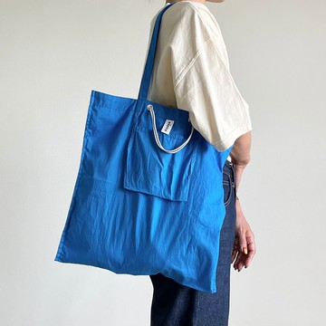 DAILY 雙向托特包 / 藍色 / 棉