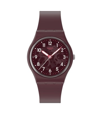 【swatch】THRU THE CROWN GLASS (SO28R115)(34mm) 男錶 女錶 瑞士錶