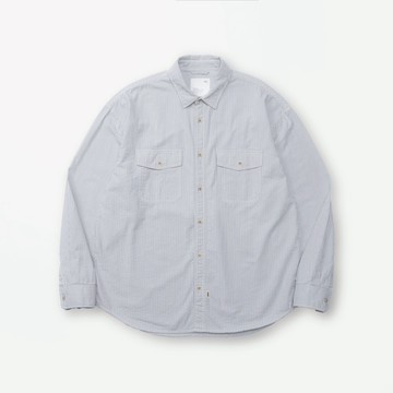 MADNESS DYED SUCKER STRIPE LOUNGE SHIRT 余文樂同款