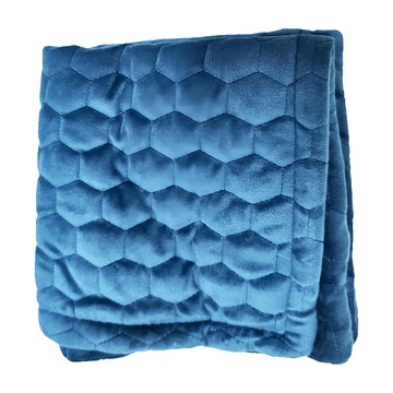 COMESAN 康森 石墨烯遠紅外線超導萬用毯 藍綠色 44 x 38cm