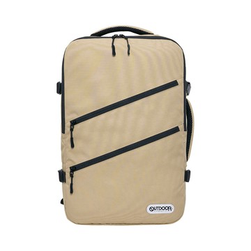 【OUTDOOR】悠遊寰旅-17吋電腦後背包-淺褐色 OD243119BE