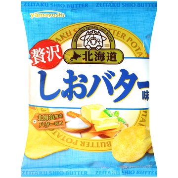 秋日嚐鮮零食 【 限 時 優 惠 】山芳 北海道奶油鹽味洋芋片 (50g)