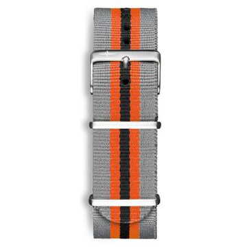 DAVOSA 169.498.60 NYLON GREY 灰、橙、黑色軍用尼龍錶帶22mm