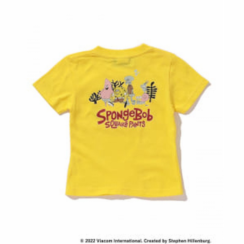 Spongebob 花井祐介 キッズ プリント Tシャツ 通販 Lineポイント最大1 0 Get Lineショッピング