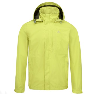 男款GORE-TEX  PACLITE+保暖羽絨二件式樂遊防水外套(A2GT2518M黃綠/防水/防風/透氣/風衣外套/禦寒/樂遊戶外)