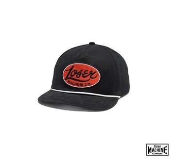 Loser Machine General Hat電繡貼布復古棒球帽