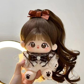 現省更多✅棉花娃娃小暈20cm毛絨公仔女娃可換裝人形玩偶送女生情侶閨蜜禮物5843