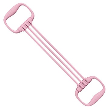 YORI CAR 優里 六管拉力帶 15~90磅  1個  粉色  60 x 11cm