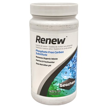 Seachem 西肯 Renew 多功能吸附劑 適用於當磷酸鹽從活性碳中被釋放出來的過濾系統  250ml  1瓶