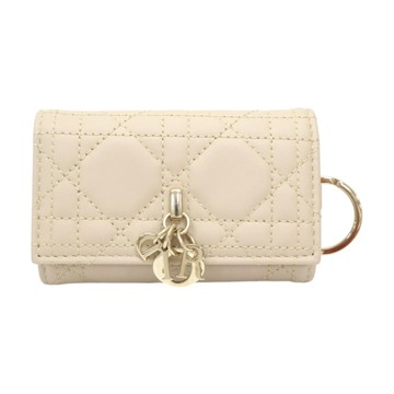 Dior 迪奧 淺棕色 羊皮 My Dior Aster 鑰匙包 S0983ONMJ 【二手名牌BRAND OFF】