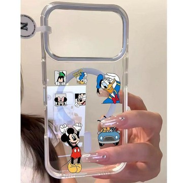 點贊米奇適用蘋果15Pm磁吸手機殼iPhone17小衆1614透明13