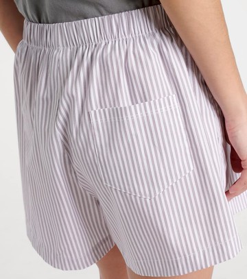 Leset Yoshi striped cotton-blend twill boxers