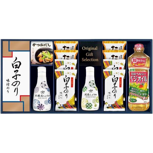 内祝い お返し のり 味付け海苔 白子のり 味のり お歳暮 2023 ギフト 調味料 出汁 醤油 スープ 日清 オイル セット IT-50R (8)