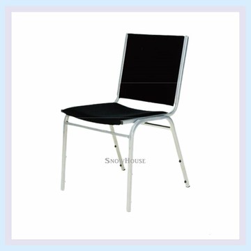 雪之屋 鐵製布墊椅(銀灰) /休閒椅/戶外椅/涼椅 L10410