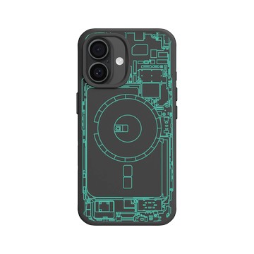 iPhone 16 SolidX 黑 - JOCR - Inside an iPhone 13 - Green