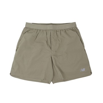 New Balance NB 短褲 AC Lined 7吋 男款 吸濕 快乾 卡其 褲子 美版 內襯 NB MS41288DOK