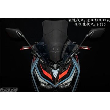【JSTC】 KRV - 固定版專用風鏡+後照鏡前移組|【APP下單6% 】