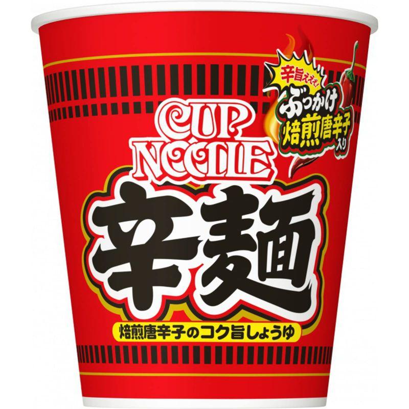 日清食品 カップヌードル 辛麺 ぶっかけ焙煎唐辛子 カップ麺 82g×20個