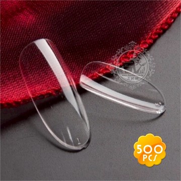 嘉奈兒韓式蛋型圓甲片-500片 (透明) [44897]◇美容美髮美甲新秘專業材料◇