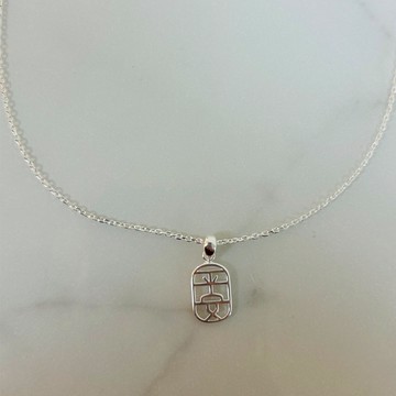 【昕頤珠寶】平安足銀套鍊