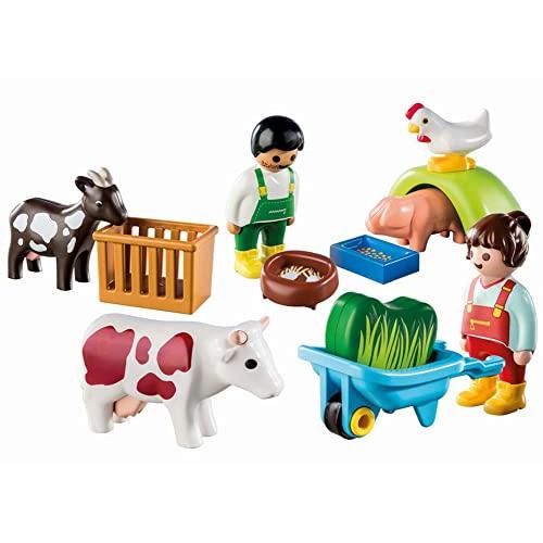 Playmobil 1.2.3 Fun on The Farm 平行輸入