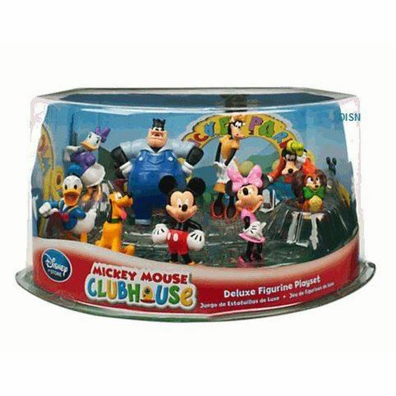 Disney(ディズニー) Mickey Mouse Clubhouse Figure Deluxe Play Set ミッキー・マウスのフィギュアデラ  | LINEブランドカタログ