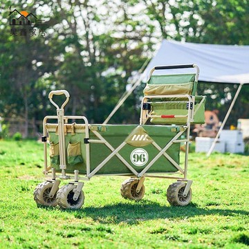 免運 附發票 推車 露營車 戶外推車 小推車 mk露營車遮陽棚推拉壹體防曬外出折疊兒童露營推車擺攤萬能小推車工廠現貨直銷 全館免運 售後保障 年底鉅惠 5h1117