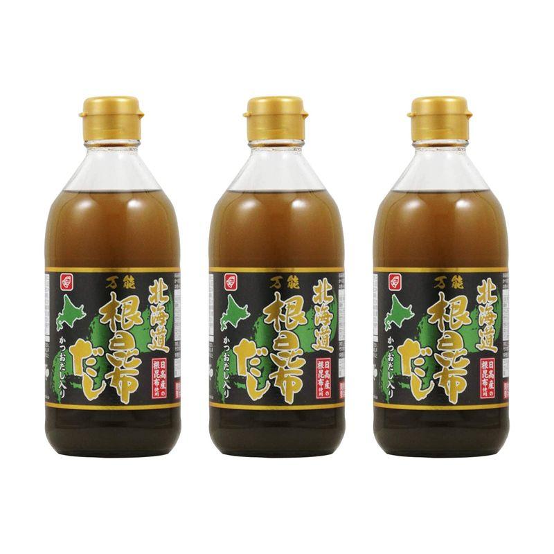 ベル食品 北海道万能根昆布だし 400ml (×3本)