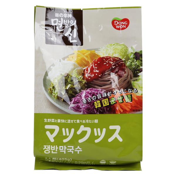 東遠 マックッス (麺・ソースセット) 405g (2人前)   韓国食品 韓国料理 韓国冷麺