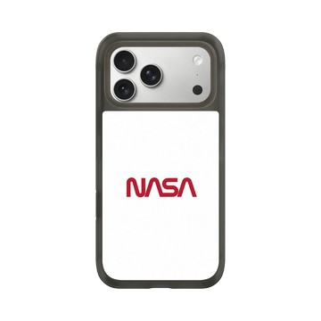 iPhone 17 Pro Max AirX 本質黑 - NASA - The Worm (White)