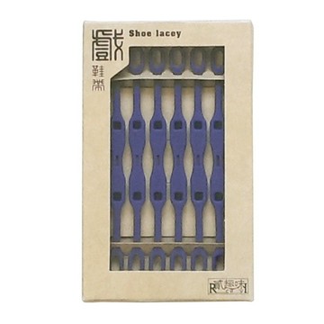 《創意潮流鞋飾》戲鞋帶-深海藍【運動、休閒必備】