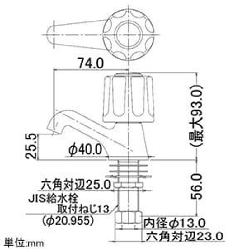 カクダイ セクター上部 104-015 通販