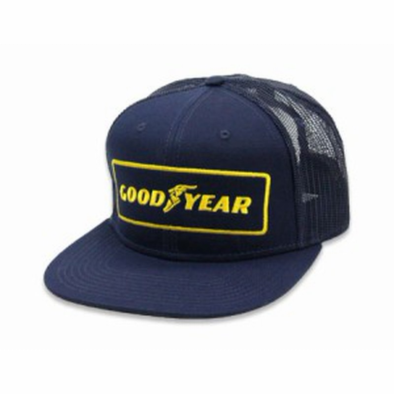 グッドイヤー Goodyear キャップ メッシュキャップ メンズ アメカジ 帽子 おしゃれ かっこいい 車 バイク モーターレース モータースポー 通販 Lineポイント最大1 0 Get Lineショッピング