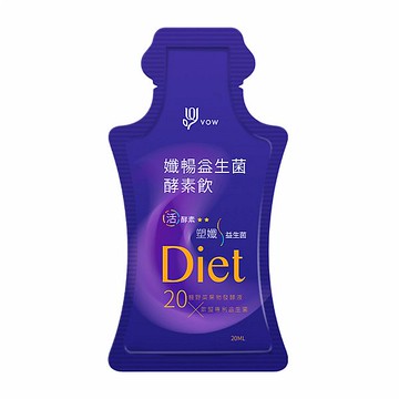 VOW 孅暢益生菌酵素飲20ml(單包)【小三美日】※禁空運 DS013911 體驗包/試用包/方便攜帶