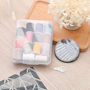 陽光家族棉線14入+縫衣針30入組