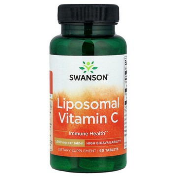 Swanson Vitamins, 脂質體維生素 C，60 片