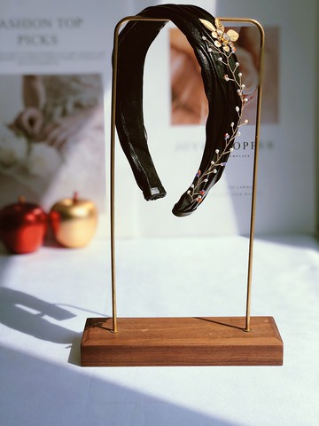 原創纏繞款皮質髮箍